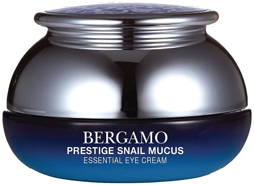 Krem pod oczy ze śluzem ślimaka - Bergamo Prestige Snail Mucus Essential Eye Cream — Zdjęcie N1