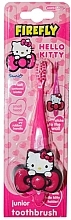 Kup Szczoteczka do zębów dla niemowląt z uchwytem 3D, różowa - Hello Kitty Firefly
