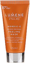 PREZENT! Peelingująca maska do twarzy - Lumene [Valo] Nordic C Glow Reveal Peeling Mask (miniprodukt) — Zdjęcie N1