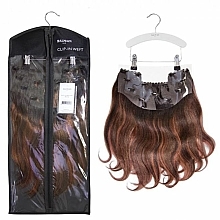 Naturalne pasma do włosów, 40cm - Balmain Paris Hair Couture Clip-In Weft Human Hair — Zdjęcie N2