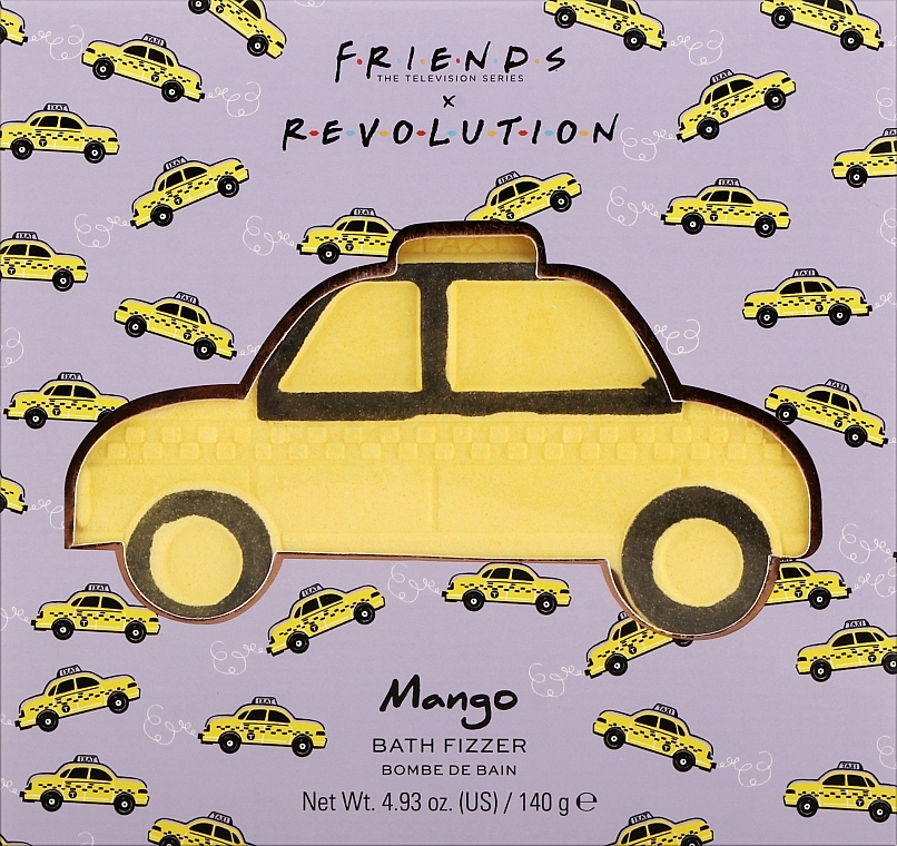 Kula do kąpieli - Makeup Revolution X Friends Mango Taxi Bath Fizzer — Zdjęcie N1