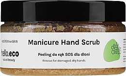 Kup Ekologiczny peeling naprawczy do rąk - Hello Eco Manicure Hand Peeling 