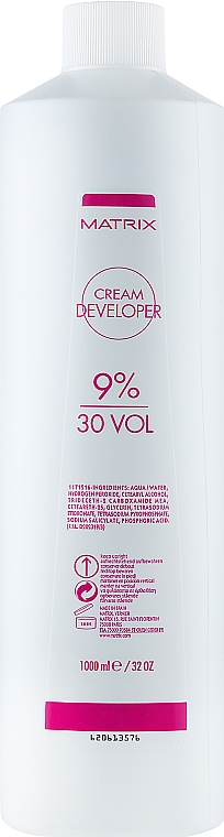 Oksydant w kremie - Matrix Cream Developer 30 Vol. 9 % — Zdjęcie N2