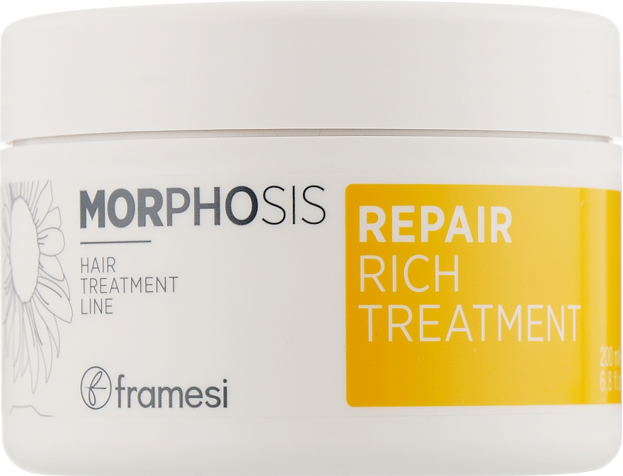 Intensywna ​​regenerująca maska do włosów - Framesi Morphosis Repair Rich Treatment — Zdjęcie N1