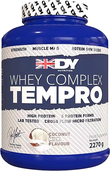 Kompleks białek mleka kokosowego - DY Nutrition Whey Complex Tempro Coconut Milk  — Zdjęcie N1