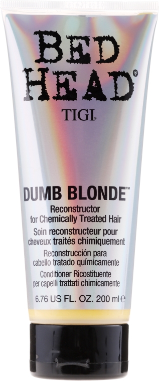 Odżywka do włosów dla blondynek - Tigi Bed Head Colour Combat Dumb Blonde Conditioner — Zdjęcie N1