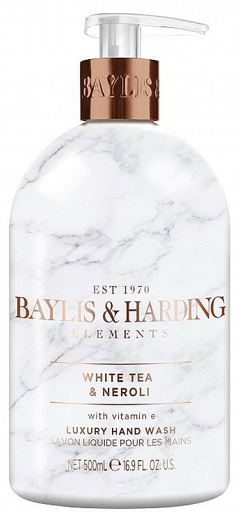 Mydło do rąk w płynie - Baylis & Harding White Tea & Neroli Luxury Hand Wash — Zdjęcie N1