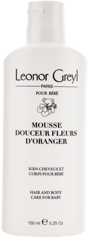 Szampon do włosów i skóry dla dzieci - Leonor Greyl Mousse Douceur Fleurs D'Oranger — Zdjęcie N2