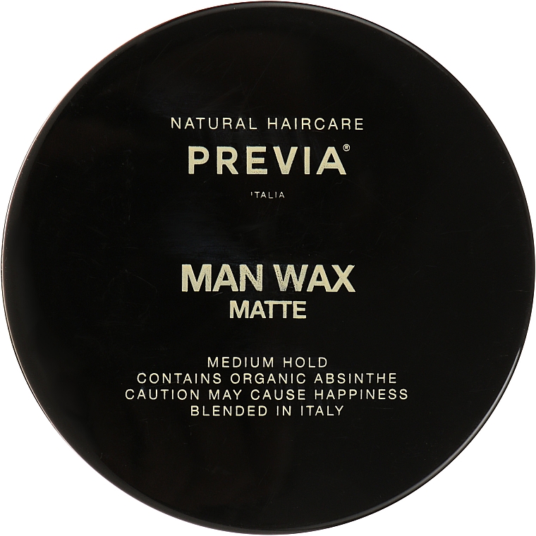 Średnio utrwalający wosk - Previa Man Wax Matte — Zdjęcie N1