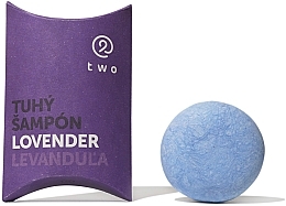 Szampon w kostce do włosów przetłuszczających się z łupieżem Lawenda - Two Cosmetics Lavender Solid Shampoo — Zdjęcie N1