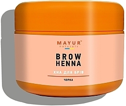 Kup Henna do brwi, czarna - Mayur