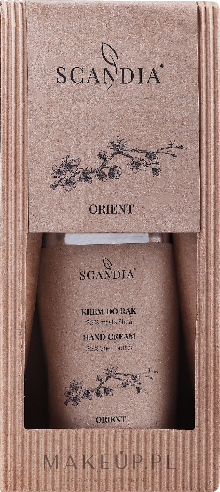 Krem do rąk Orientalny - Scandia Cosmetics Hand Cream 25% Shea Orient — Zdjęcie 70 ml