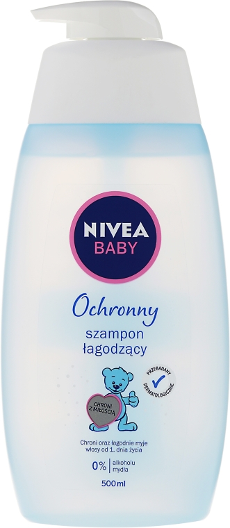 Delikatny szampon łagodzący dla dzieci i niemowląt - NIVEA BABY Mild Shampoo — Zdjęcie N5