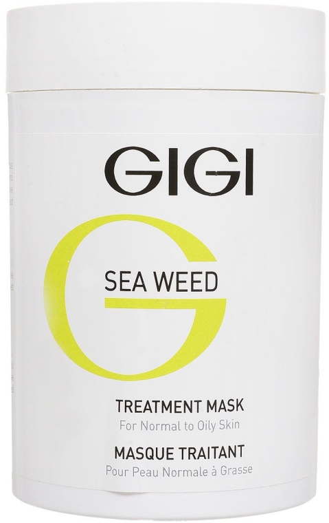 Lecznicza maska do twarzy do skóry normalnej i przetłuszczającej się - Gigi Sea Weed Teatment Mask  — Zdjęcie N2