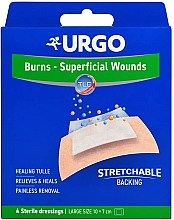 Kup Medyczny plaster lipidokoloidowy na oparzenia, 10x7 cm - Urgo Burns