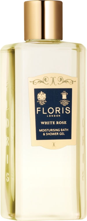 Floris White Rose - Perfumowany nawilżający żel do kąpieli i pod prysznic — Zdjęcie N2