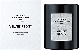 Urban Apothecary Velvet Peony - Świeca zapachowa — Zdjęcie N2
