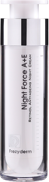 Przeciwzmarszczkowy krem do twarzy na noc z retinolem - Frezyderm Night Force A+E Cream — Zdjęcie N2
