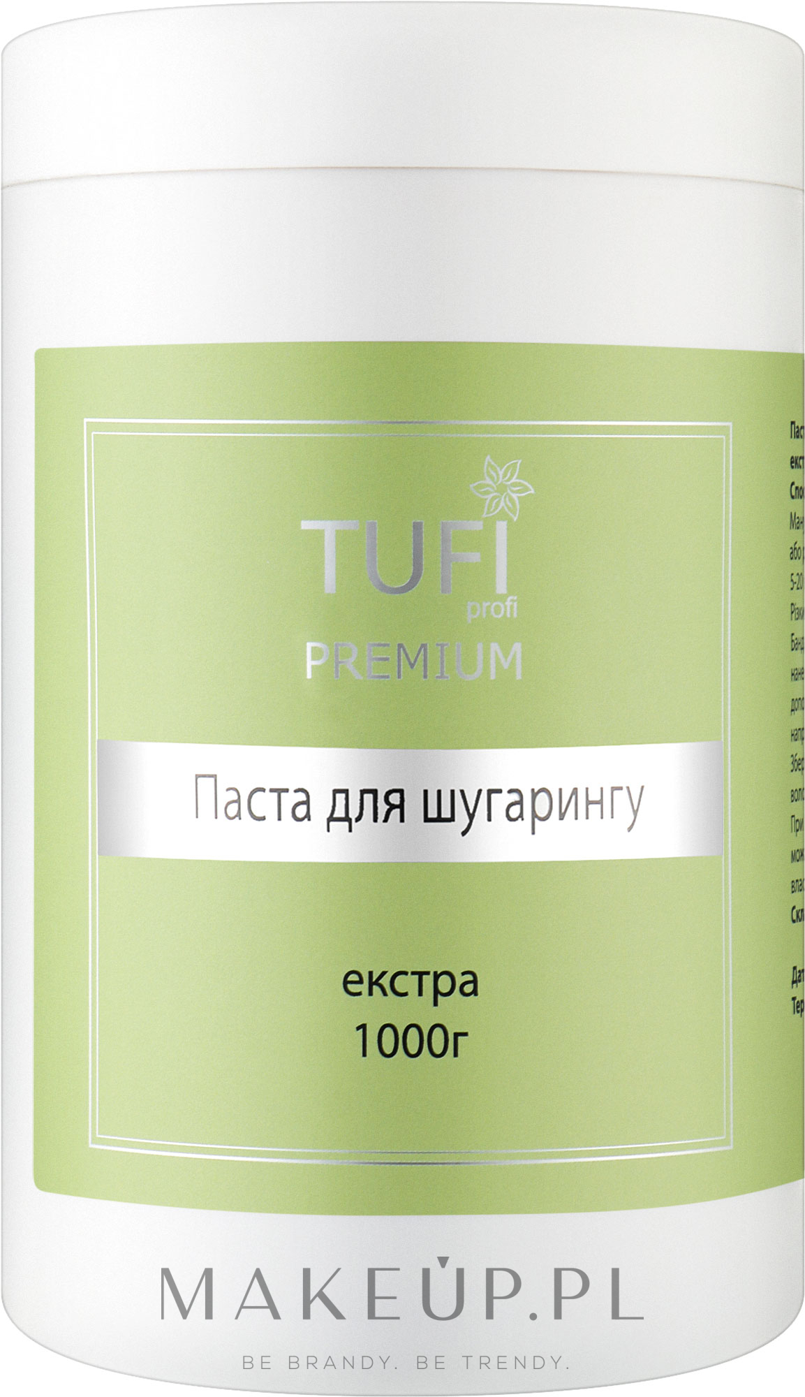 Pasta cukrowa - Tufi Profi Premium Paste — Zdjęcie 1000 g