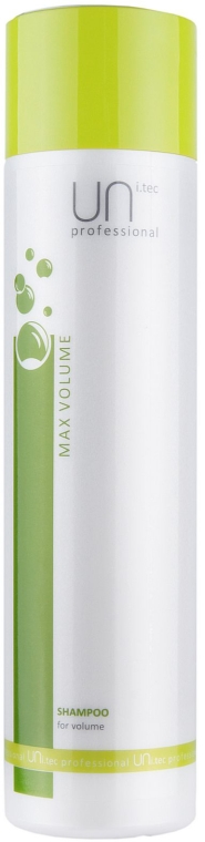 Szampon zwiększający objętość włosów - UNi.tec Professional Max Volume Shampoo