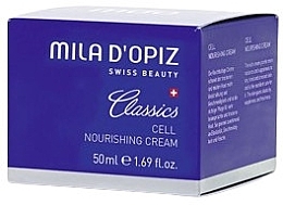 Odżywczy krem do twarzy - Mila D’Opiz Cell Nourishing Cream — Zdjęcie N2