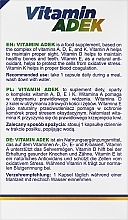 Suplement diety Witaminy ADEC - Allnutrition Vitamin ADEK — Zdjęcie N3