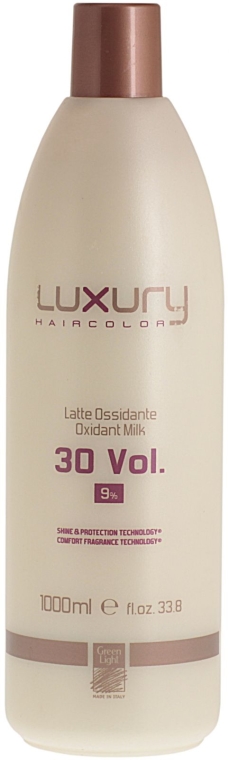 Mleczny oksydat - Green Light Luxury Haircolor Oxidant Milk 9% 30 vol. — Zdjęcie N1