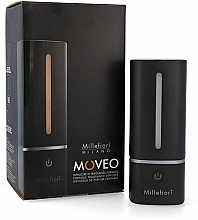 Kup Dyfuzor zapachowy, czarny - Millefiori Milano Moveo Portable Fragrance Diffuser Black
