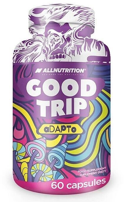 Suplement diety wspomagający układ nerwowy - AllNutrition Good Trip Adapto — Zdjęcie N2