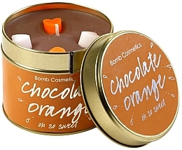 Kup Świeca zapachowa w żelaznym słoiku - Bomb Cosmetics Chocolate Orange Tinned Candle