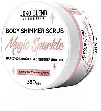 Perfumowany peeling do ciała nadający połysk - Joko Blend Magic Sparkle Body Shimmer Scrub — Zdjęcie N1