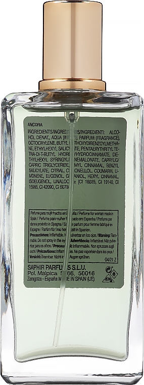 Saphir Parfums Ancora - Woda perfumowana — Zdjęcie N2