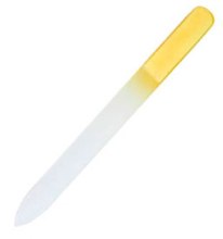 Kup Szklany pilnik do paznokci, żółty 14 cm - Blazek Glass Nail File