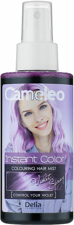 Koloryzująca płukanka w sprayu do włosów - Delia Cosmetics Cameleo Instant Color