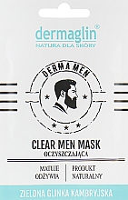 Kup Maseczka do twarzy dla mężczyzn Oczyszczająca - Dermaglin Clear Men Mask