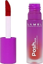 Kup Matowa szminka - LAMEL Make Up Posh Matte Liquid Lip Stain 