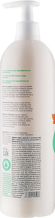 Miękki szampon dla dzieci z wyciągiem z aloesu i prowitaminą B5, z dozownikiem - Interapothek Baby Champu Suave Infantil — Zdjęcie N2