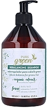 Kup Szampon do włosów przetłuszczających się - Pure Green Rebalancing Shampoo