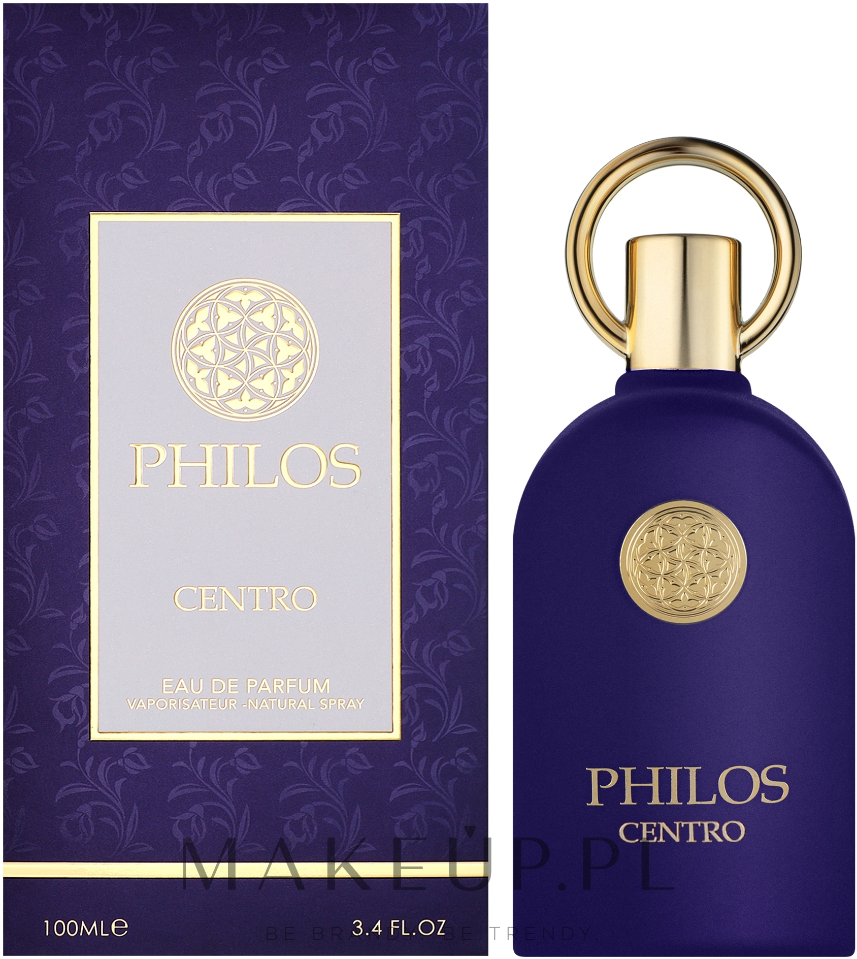 Alhambra Philos Centro - Woda perfumowana — Zdjęcie 100 ml