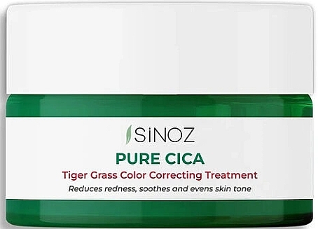 Krem wyrównujący koloryt skóry - Sinoz Pure Cica Tiger Grass Color Correcting Repair Cream — Zdjęcie N1