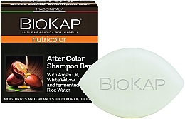 PREZENT! Odbudowujący szampon do włosów farbowanych - BiosLine Biokap Nutricolor — Zdjęcie N1