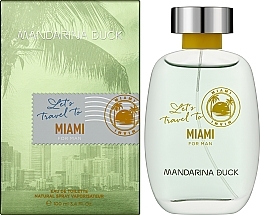 Mandarina Duck Let's Travel To Miami For Man - Woda toaletowa — Zdjęcie N2