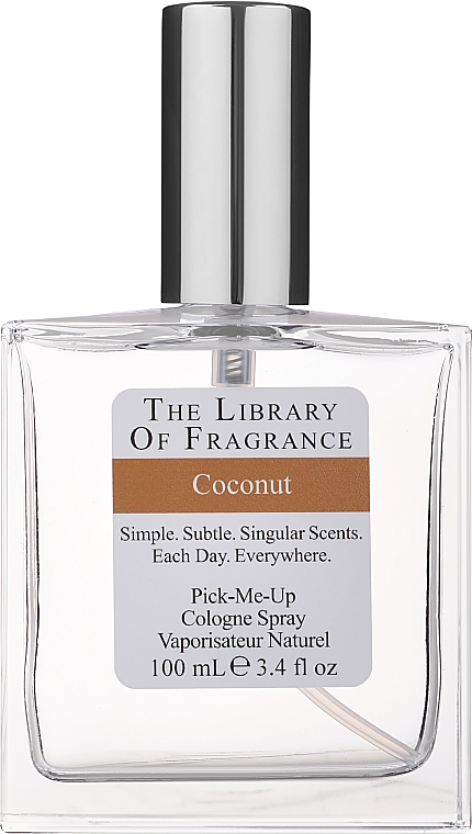 Demeter Fragrance The Library of Fragrance Coconut - Woda kolońska — Zdjęcie N1