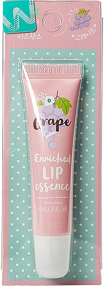 Pomadka do ust o zapachu winogron - Welcos Around Me Enriched Lip Essence Grape — Zdjęcie N1