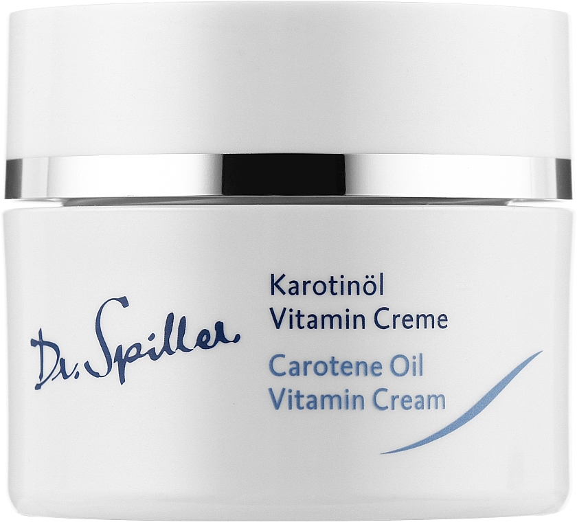 Krem do ciała z olejem marchewkowym - Dr. Spiller Carotene Oil Vitamin Cream — Zdjęcie N1