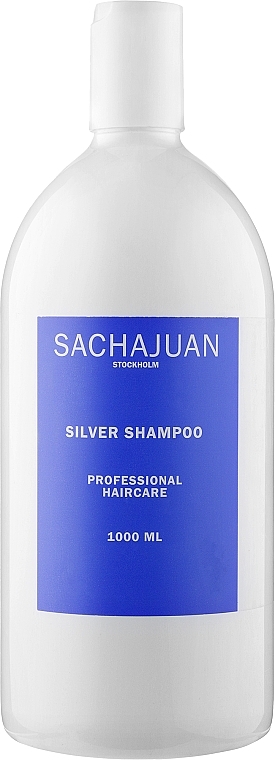 PRZECENA! Szampon do siwych włosów - Sachajuan Stockholm Silver Shampoo * — Zdjęcie N4