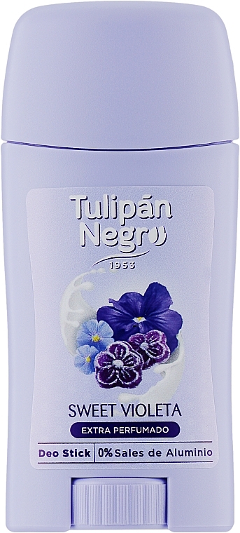 Dezodorant w sztyfcie Słodki Fiołek - Tulipan Negro Deo Stick