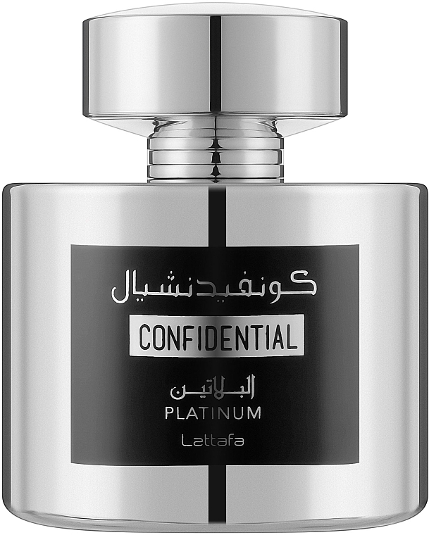 Lattafa Perfumes Confidential Platinum - Woda perfumowana — Zdjęcie N1