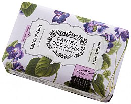 Mydło w kostce - Panier Des Sens Extra Fine Natural Soap With Shea Butter Imperial Violet — Zdjęcie N1