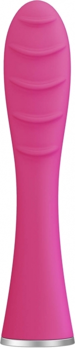 Wymienna główka szczoteczki do zębów Różowa - Foreo Issa Mini Hybrid Brush Head Wild Strawberry — Zdjęcie N2